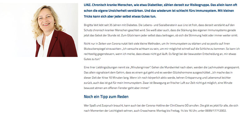 Artikel in den Tips